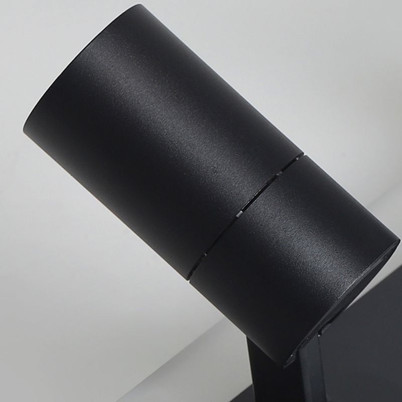 Geometry Shape LED Rail Ceiling Lamp Modern Simple Style Iron Flush Mount for Living Room
