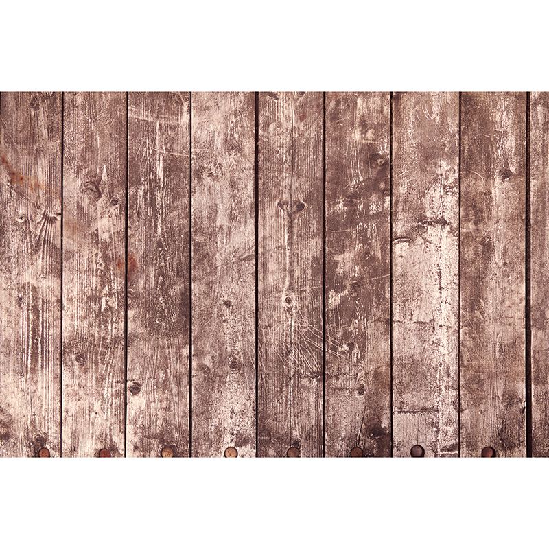 Wood Grain Industrial Style Wall Covering for Home Decor, Stain Resistant
