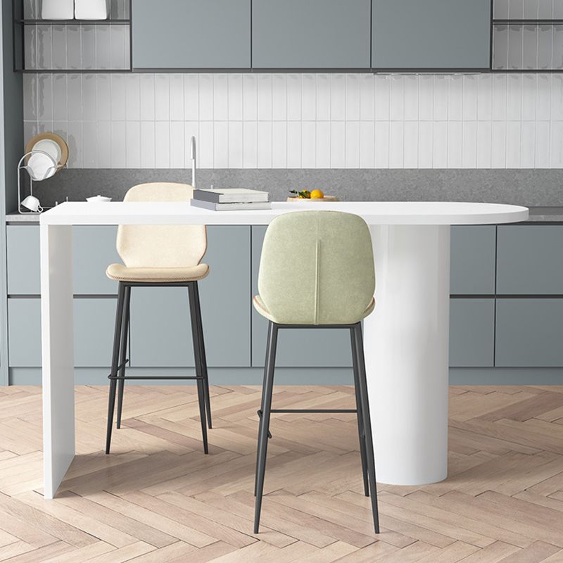 Solid Wood Bar Table Specialty Contemporary Bar Height Pub Table for Indoor