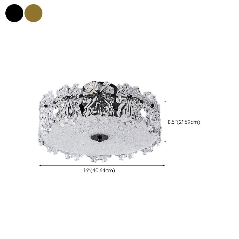 Modern Ceiling Light Household Flush Mount Light Fixture for Bedroom