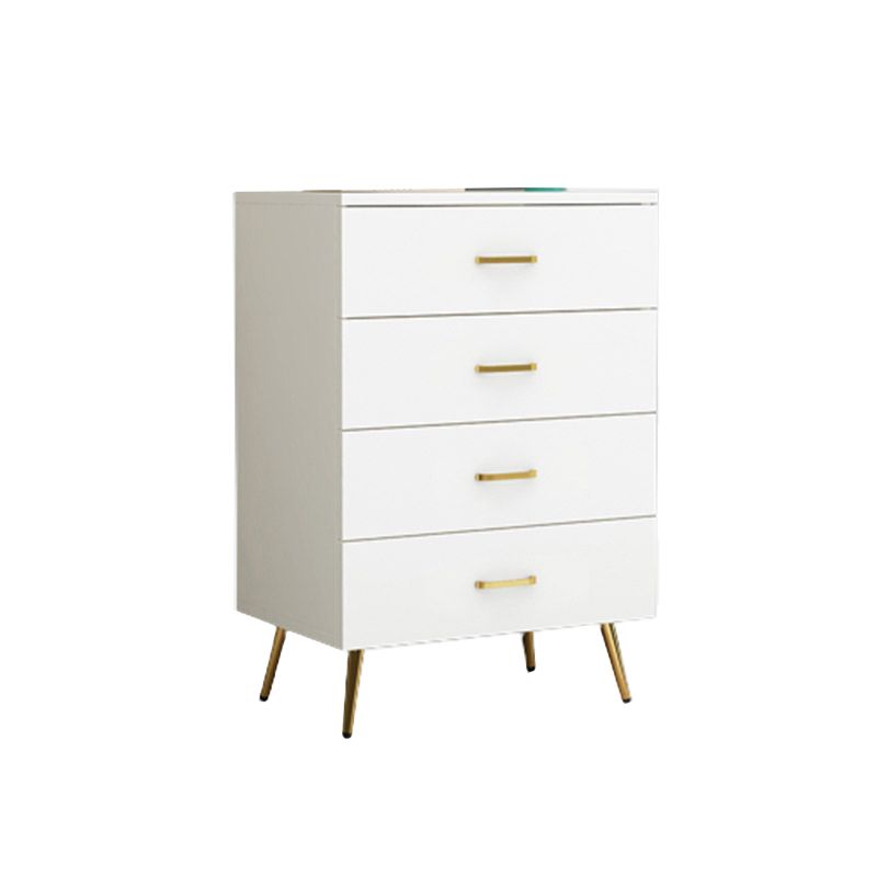 15.75" Wide Wood Accent Chest with Soft Close Drawers Scratch Resistant Chest