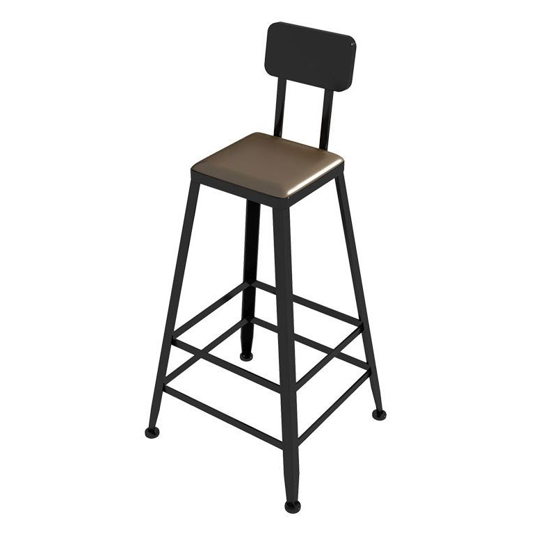 Glam 1/4/9 Pieces Bar Table Set Rectangle Counter Table with Stools for Milk Tea Shop