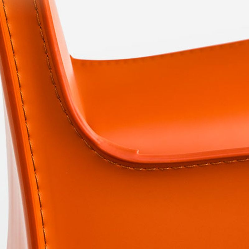 Faux Leather Dining Chairs Upholstered Modern Dining Arm Chair