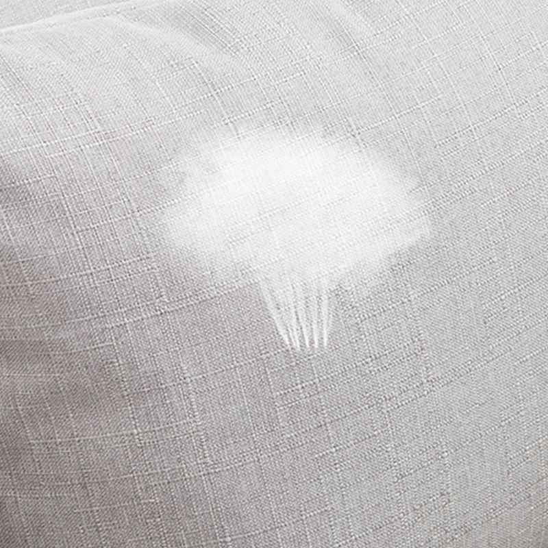 Arms Included Chair 25.5" L x 24"W x 23.6"H Linen Chair for Living Room