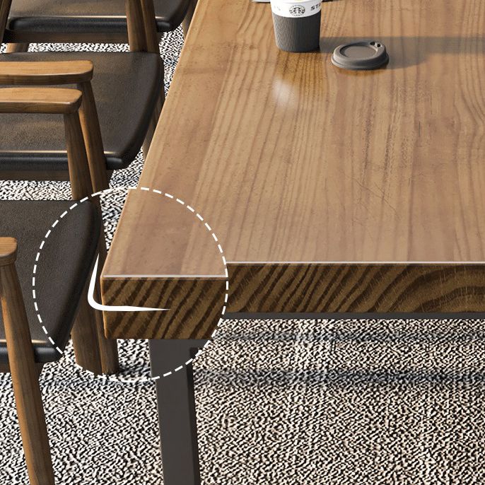 Modern 1/2/5/7/10 Pieces Dining Set Solid Wood Dining Table Set for Dining Areas