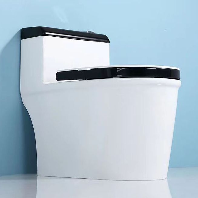Modern 1-Piece Toilet Bowl Floor Mount White Urine Toilet for Washroom