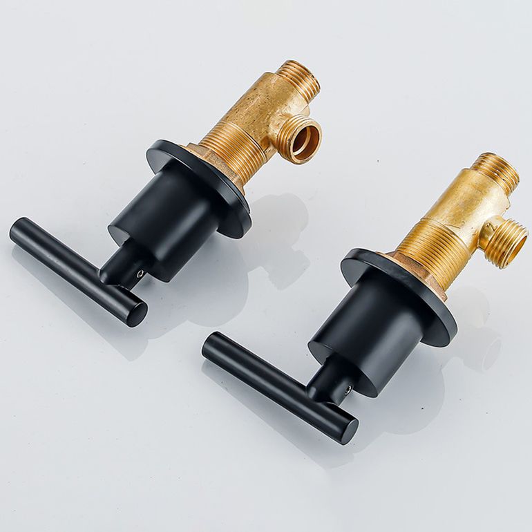 Contemporary Widespread Sink Faucet Plain High Arc Wide Spread Bathroom Faucet