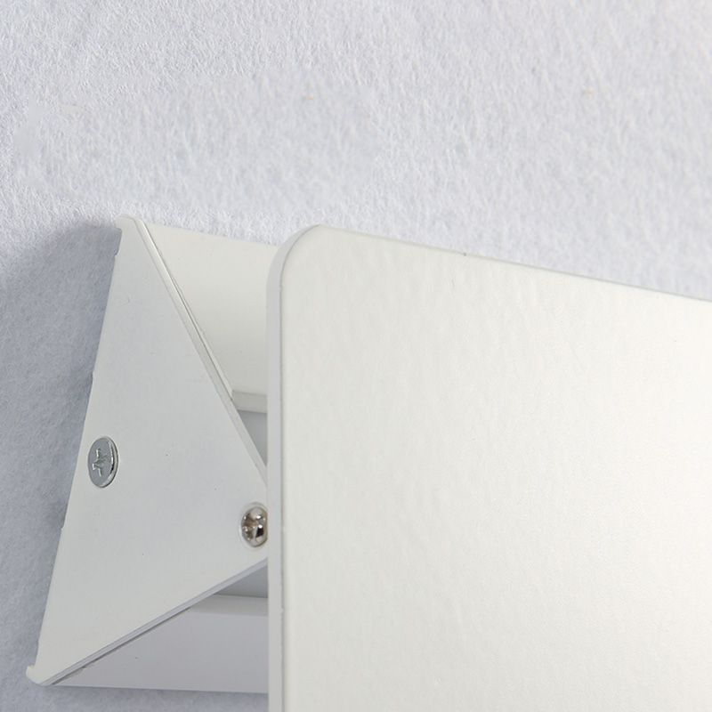 Lámpara de estilo moderno accesorios de iluminación blanca/negra con sombra acrílica para dormitorio