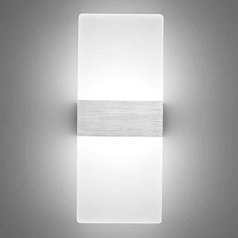 Modern Style Geometric Wall Sconce Lights Metal 1 Light Wall Lighting Fixtures