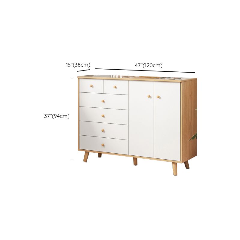 Contemporary Storage Chest Manufactured Wood Storage Chest Dresser