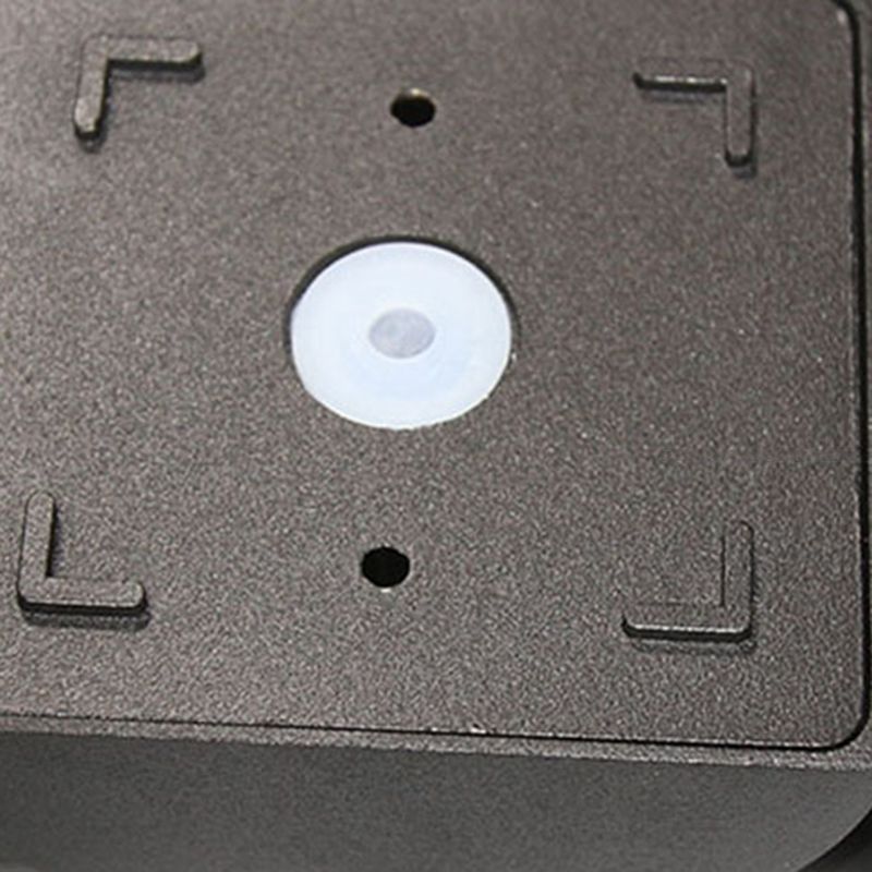 Lumière murale à LED géométrique en acrylique dans une application murale en aluminium de style créatif moderne pour les espaces extérieurs