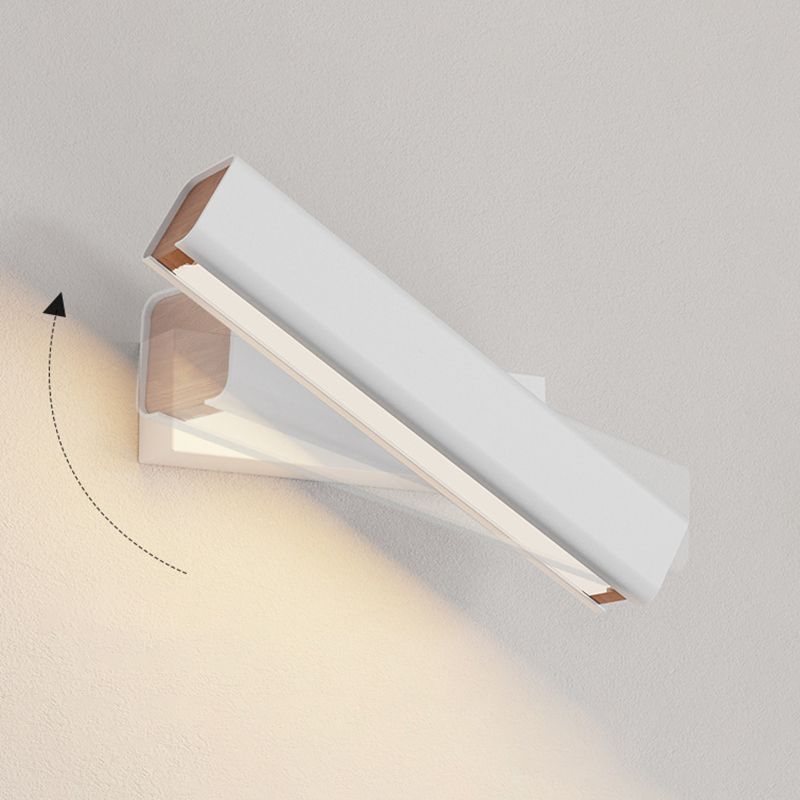 Moderne minimalistische stijl rechthoek SCONCE LILMTURES Metalen wandverlichting voor slaapkamer