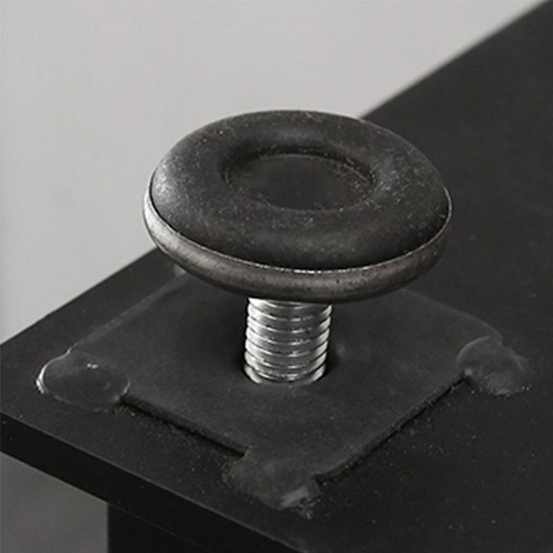 Industrial Style Rectangle Bar Table Stone Sled Base Bar Dining Table