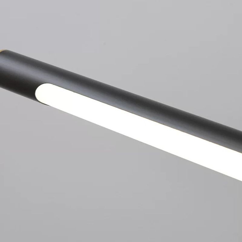 Postmodern Style Linear Shape Wall Sconce Metal 1 Light Sconce Light for Bathroom