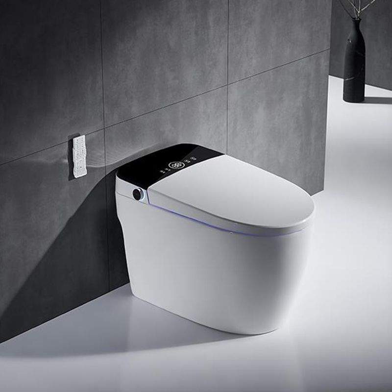 Contemporary Heated Seat Flush Toilet Floor Mounted Urine Toilet for Bathroom