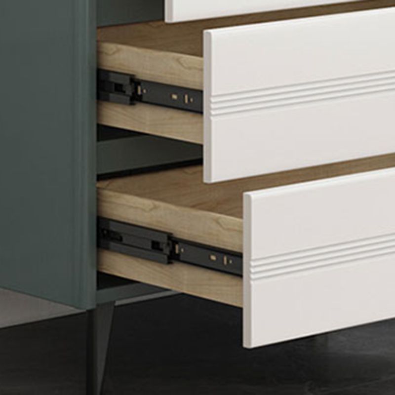 Rectangle Wooden Chest, Contemporary Accent Chest with Drawers