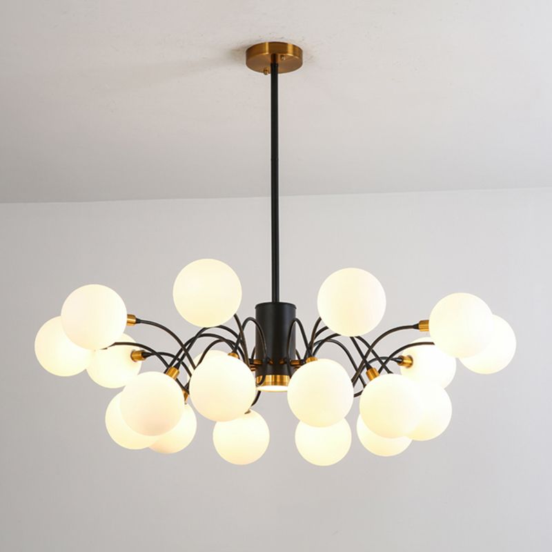 Modern Pendant Lighting Circular Chandelier Chandelier Light Fixtures Glass Chandelier