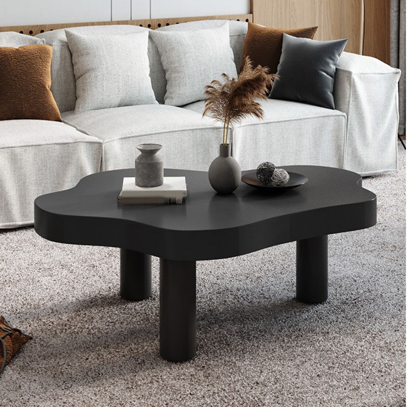 Scandinavian Solid Wood 3 Legs Coffee Cocktail Table - 15.75" H