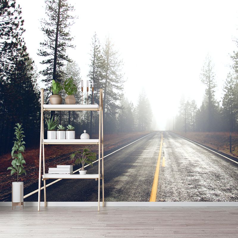 Traffic Photography Mural Wallpaper Decorative Bedroom Wall Mural