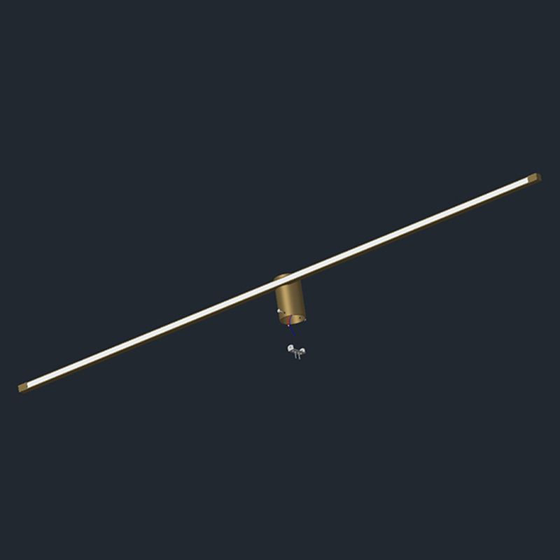 Metal Linear Wall Lighting Fixture Modern LED Wall Mount Light Fixture