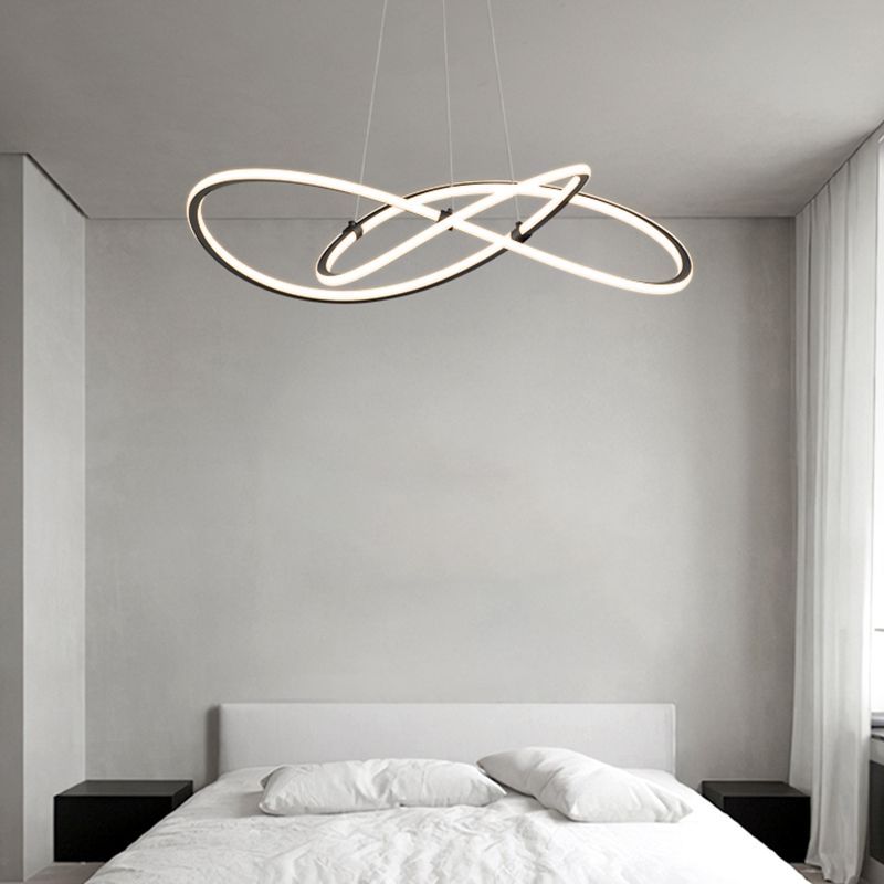 Minimalist 1 - Light Kitchen Island Lighting Aluminum Linear Ceiling Pendant Fixture