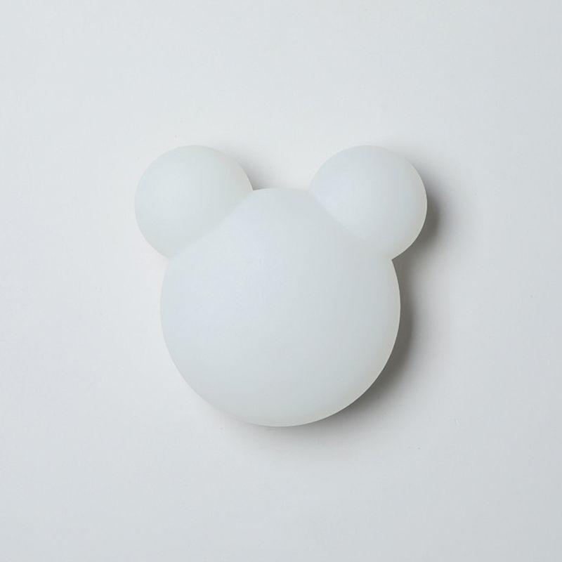 Geometric Wall Mount Lighting Simple Plastic 1 Light Wall Mounted Light for Bedroom