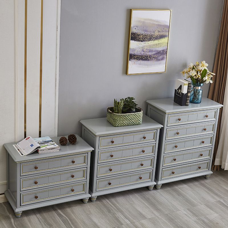 15.6-inch W Traditional Dresser Solid Wood Storage Chest with 3/4/5 Drawers