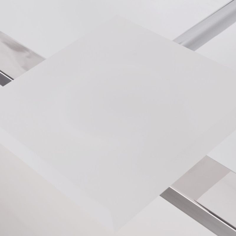 Squadre di metallo Apparecchio di illuminazione da parete semplice lampada con applique a parete a LED