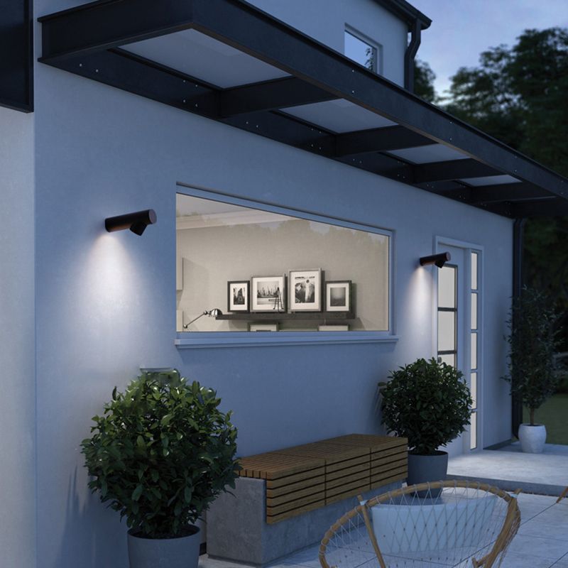 Modern Wall Washer Light Minimalist Metallic LED Hallway Surface Wall Sconce