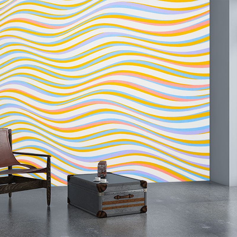 Gorgeous Wall Mural Abstract Print Mildew Resistant Wall Wallpaper Sitting Room Wall Mural
