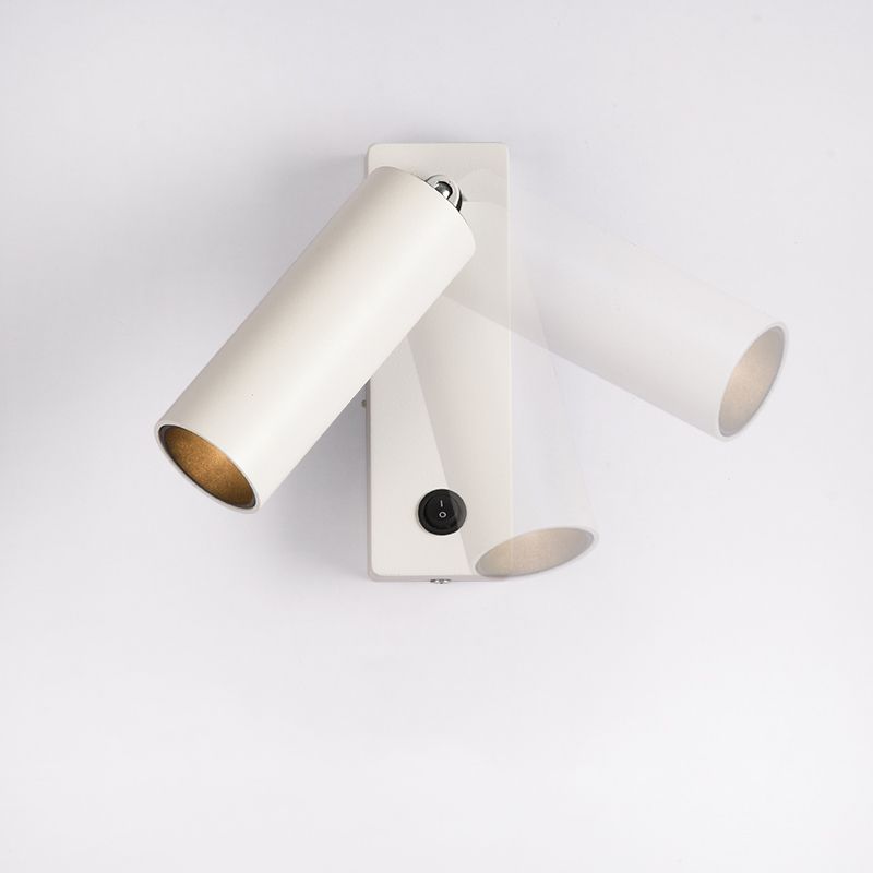 Moderna lampada da parete a parete in alluminio a 1 luce Sfonce a parete regolabile per camera da letto