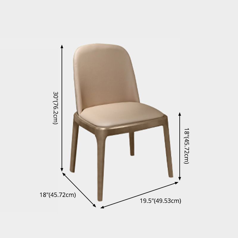 Mesa de piedra sinterizada de estilo escandinavo Piernas marrones Mesa de comedor con base de madera