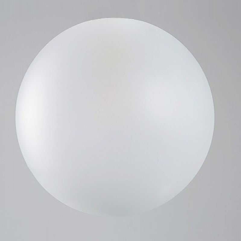 Mini Balle en forme de suspension de lampe de lampe à lampe 1-Bulb Lumière avec une teinte en verre pour le chevet