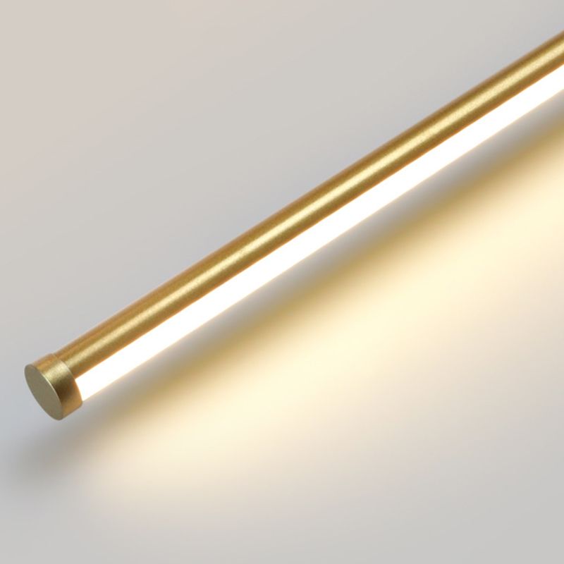 Moup de montant à bande longue lumière simple, application murale de surface LED simple pour le couloir