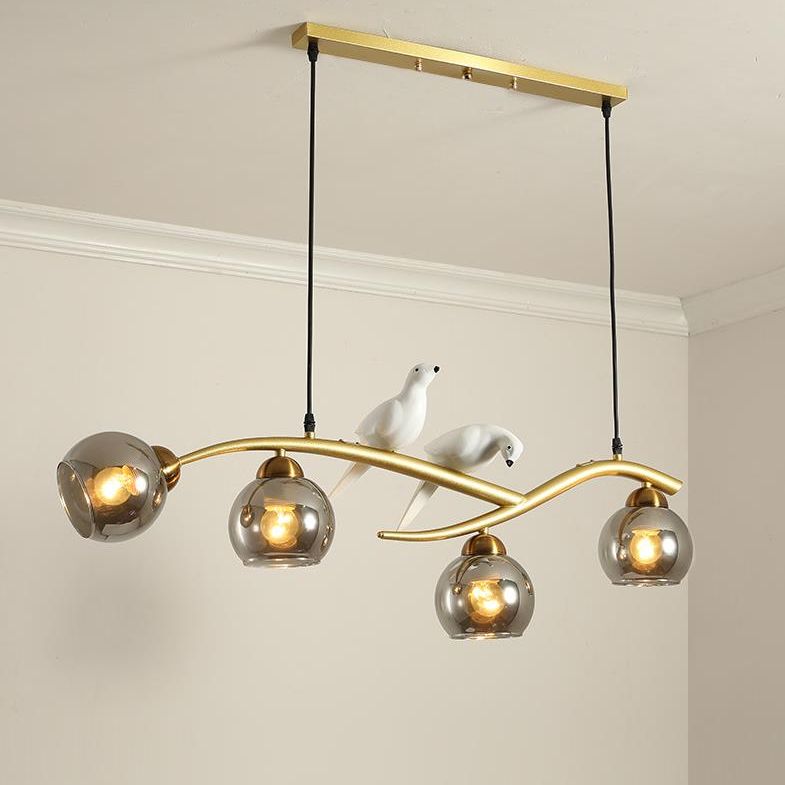 Minimaliste moderne linéaire île Light