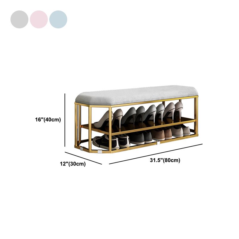 Velvet Specialty Storage Ottomans Standard Plain Glam Style Fade Resistant Ottoman