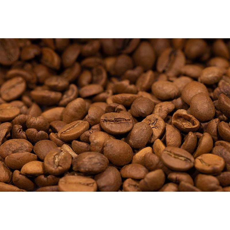 Commercial Use Coffee Beans Mural Wallpaper Eco-friendly for Coffee Shop