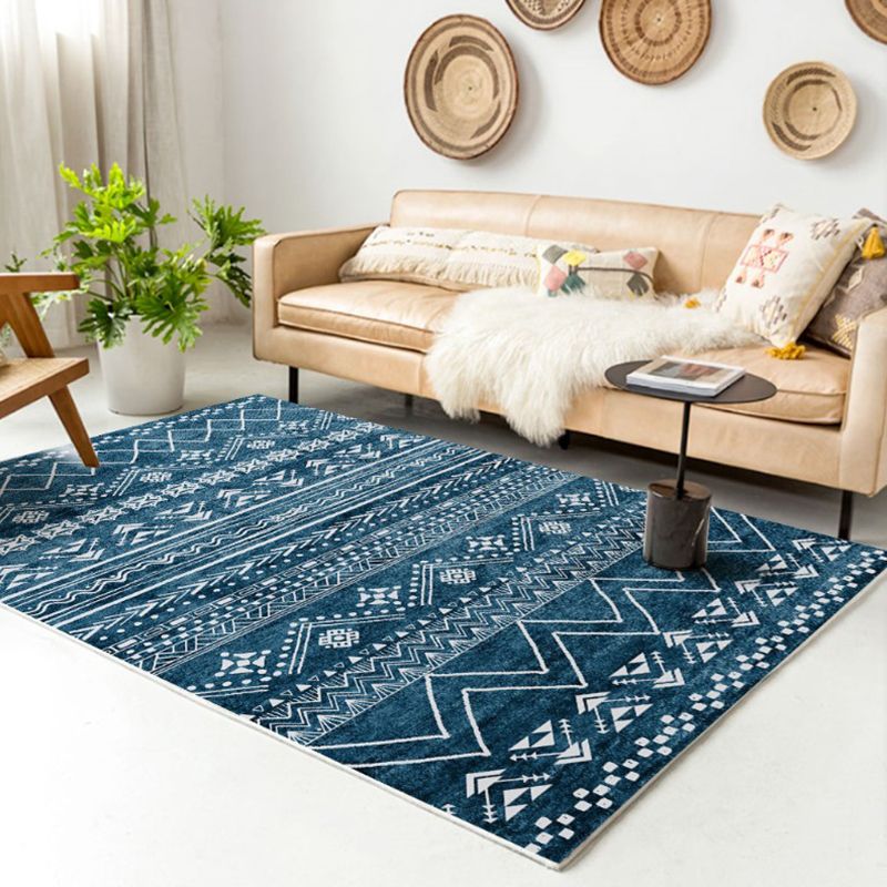Multicolor Boheems tapijt polyester zuidwestelijke print indoor tapijtrok Easy Care Tapijt voor woningdecoratie