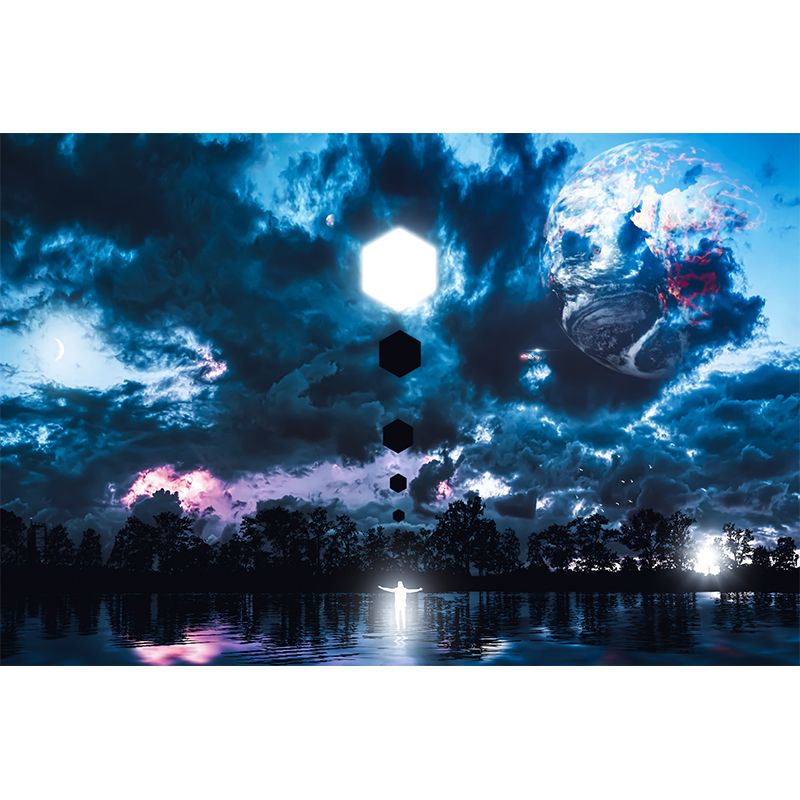 Decorative Mural Wallpaper Sky Photography Indoor Wall Mural