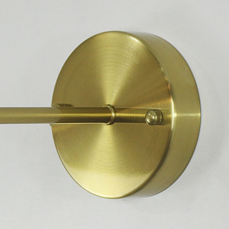 Modern Style Sconce Light Fixtures Cylinderical 1-Light Metal Wall Mounted Lighting