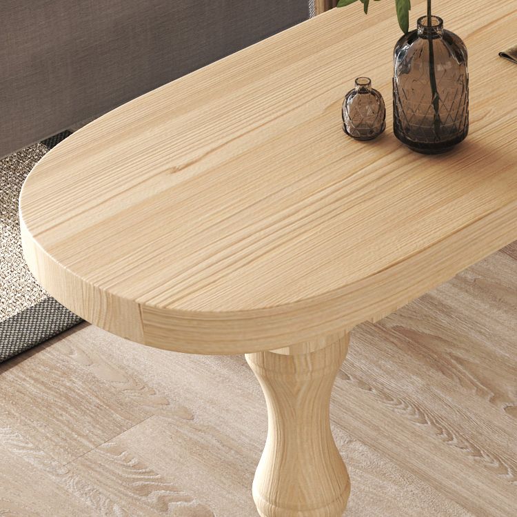 1/2/5 Pieces Irregular Shape Pub Table Set Modern Wooden Counter Table with Set