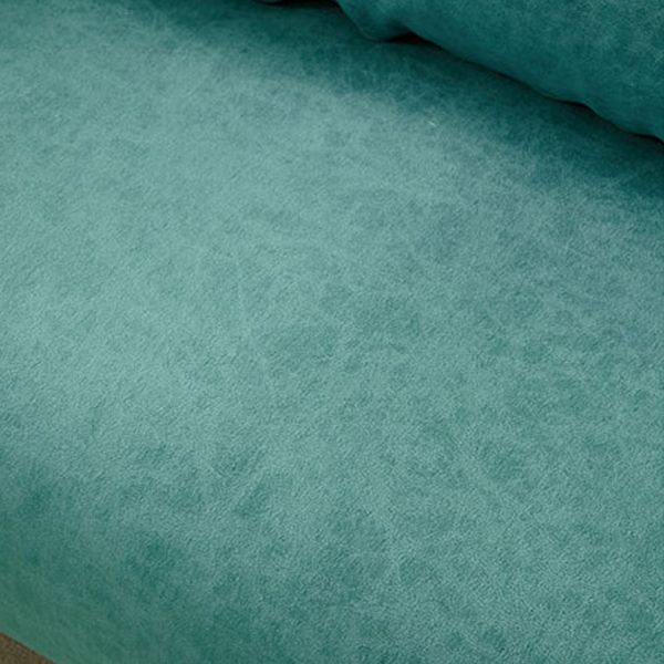 Scandinavian Foldable Futon Sleeper Sofa Round Arms Convertible Sofas