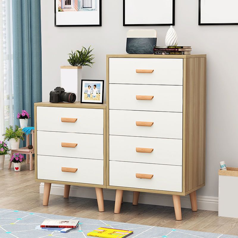 Wood Accent Chest with Straight Legs Rectangle 15.74" Wide Chest