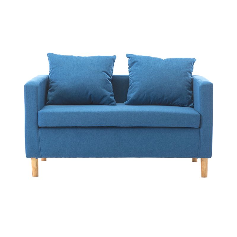 Contemporary Loose Back Standard Square Arm Slipcovered Seating
