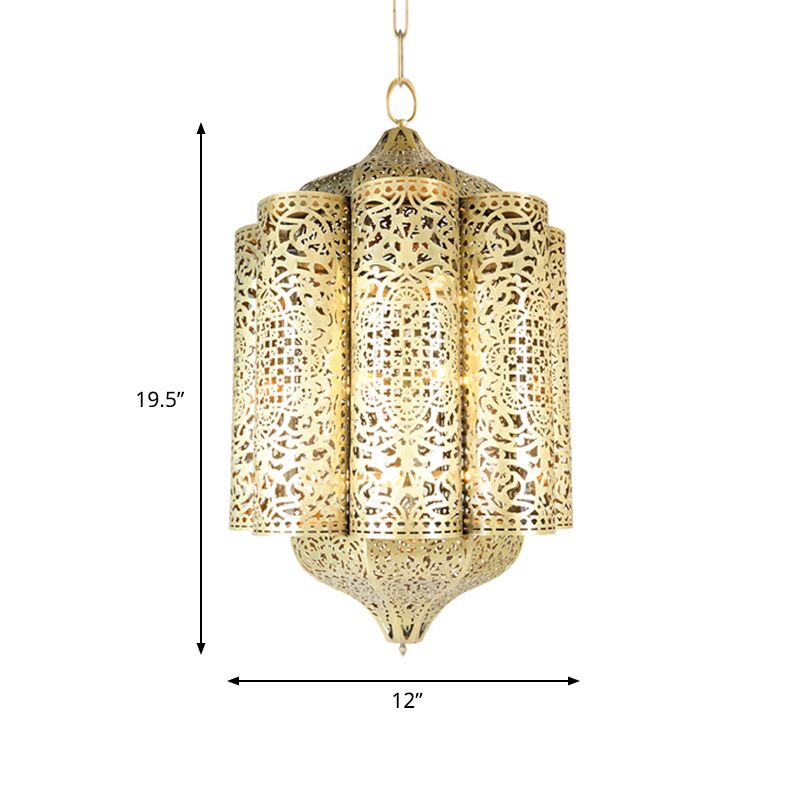 1 kop gebogen hangende lamp vintage messing metalen plafond hanglampje voor slaapkamer
