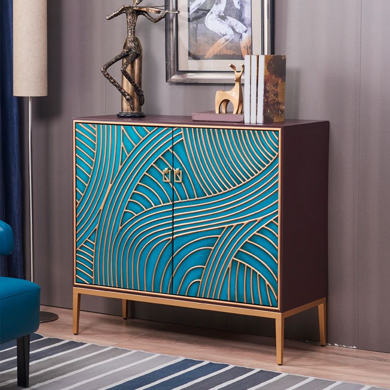 15.6-inch W Solid Wood Storage Chest Classic Glam Storage Chest Dresser