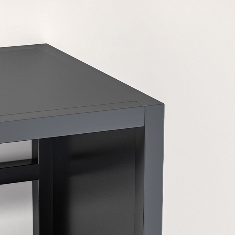 10" Wide Standard Bookcase and Steel Open Book Shelf with Rectangular Shelves