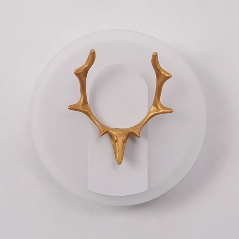 1 Light Unique Shape Wall Mounted Light Modern Sconce Light Fixture