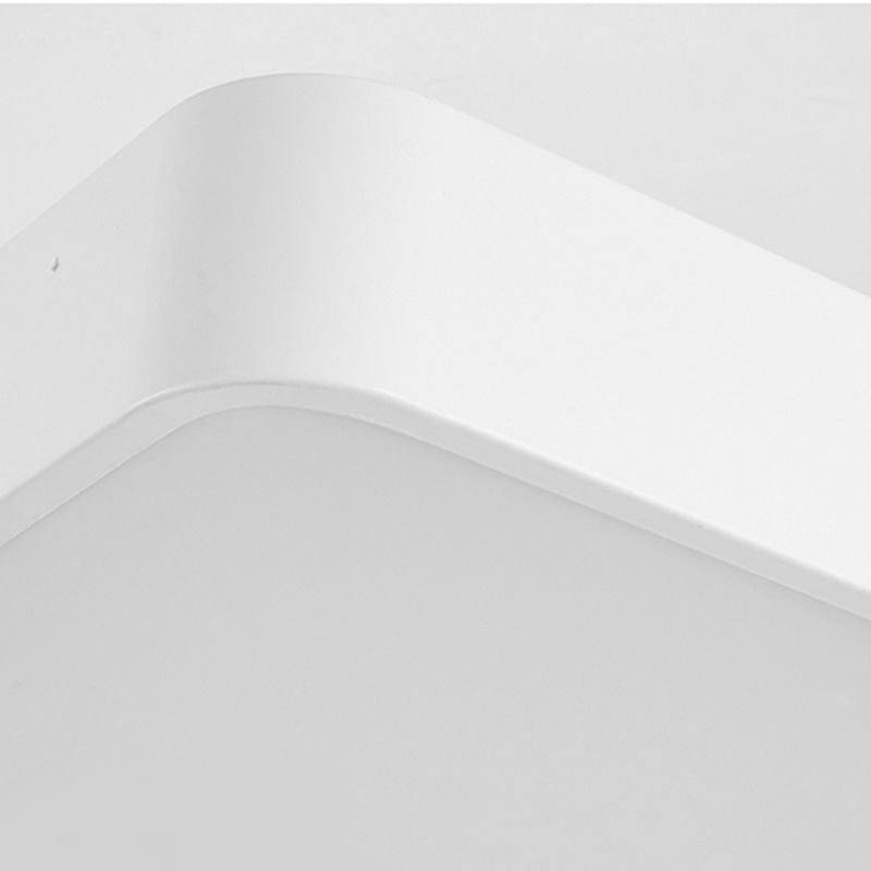 Makkaron -trommelförmige Lüfterbeleuchtung Acryl Kinder Schlafzimmer LED SEMI BUSH MOUNT LAMPE