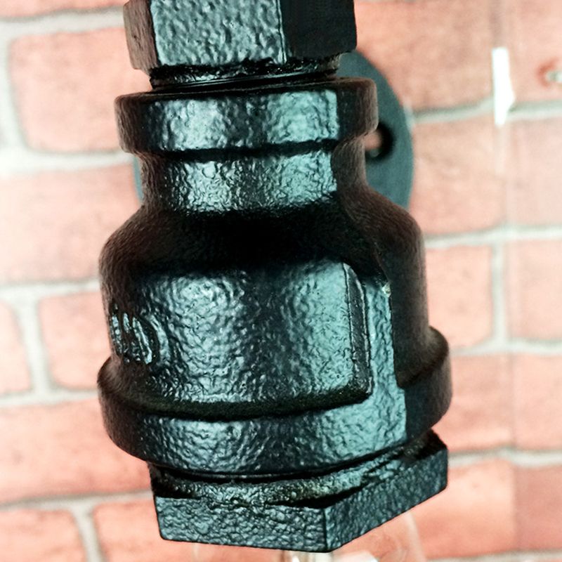 Puls Eisenwandbeleuchtung antikes 1-Licht-Restaurant Wandhalterung Licht mit Dekorationsventil